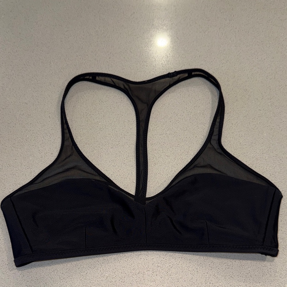 Like New Lululemon Salty Swim Sport Top Reversible Size 4